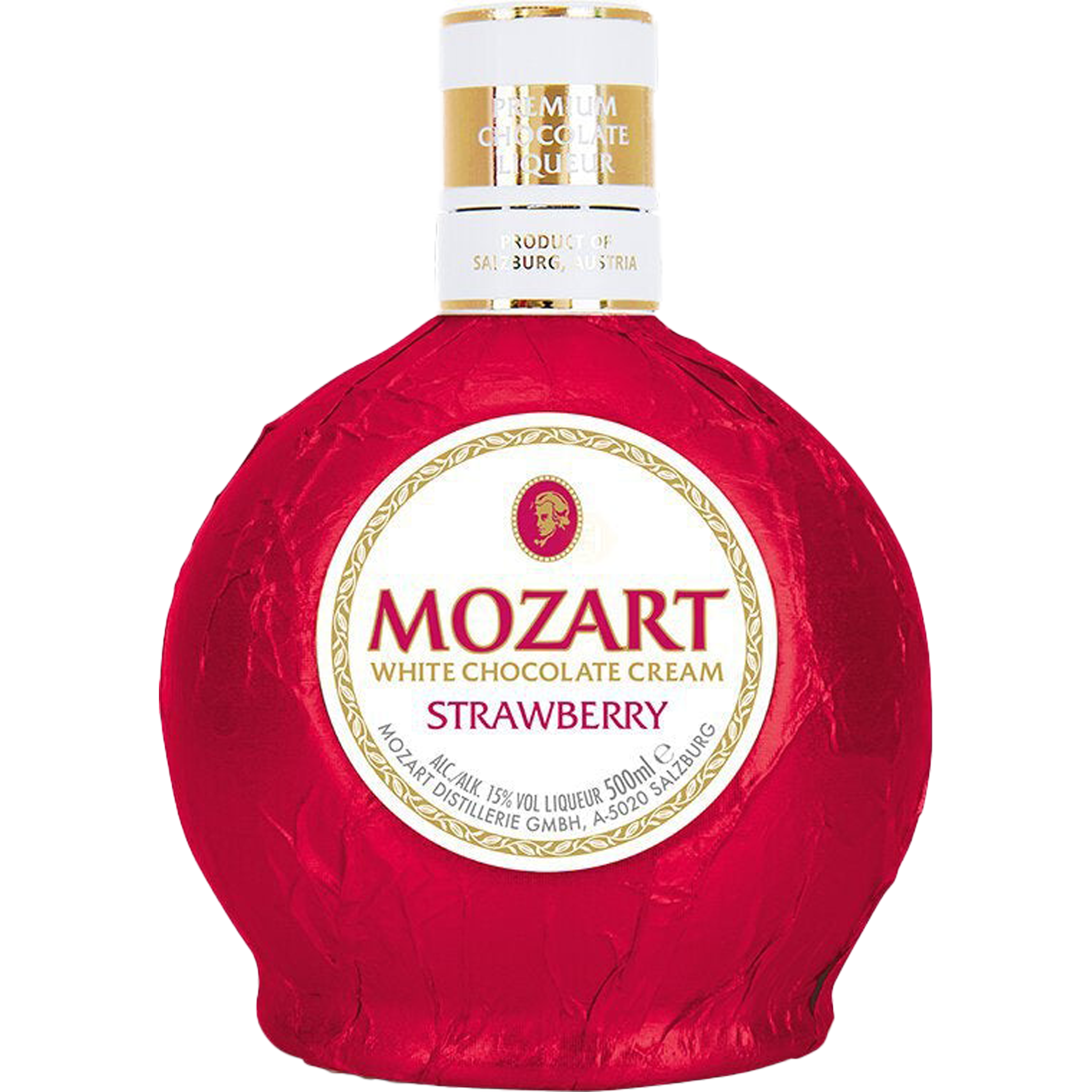 Mozart Strawberry White Chocolate Cream