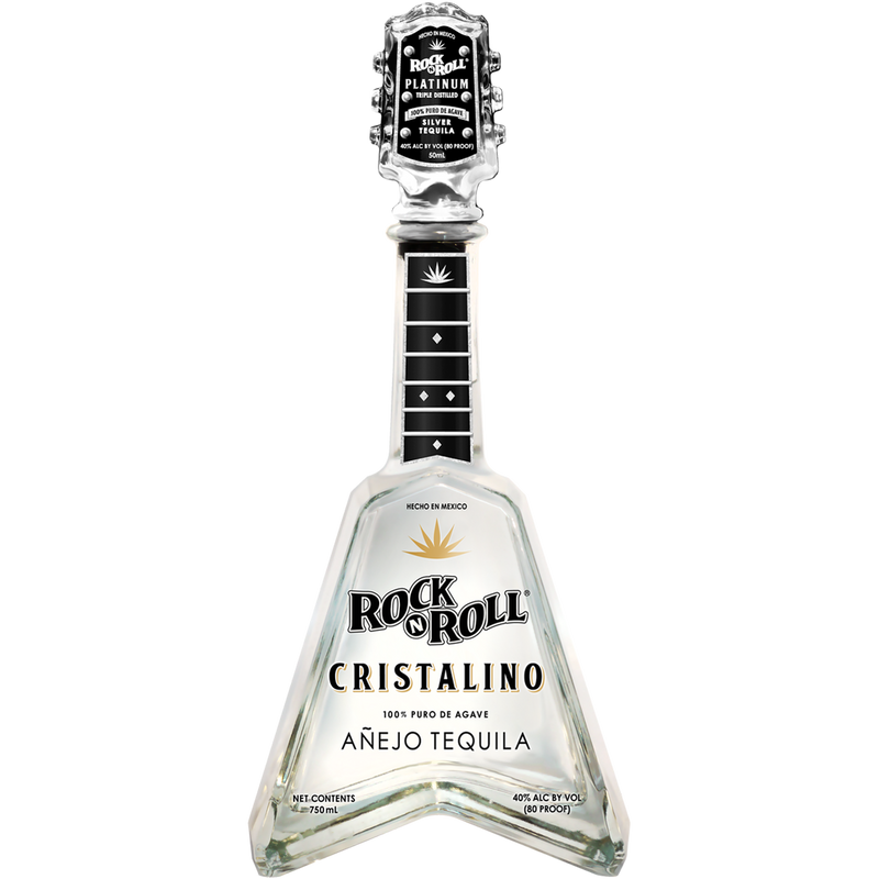Rock N Roll Cristalino Añejo Tequila 750ml