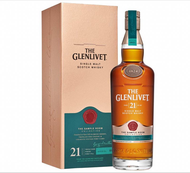 The Glenlivet 21 Year Old Archive Scotch Whiskey The Sample Room Collection