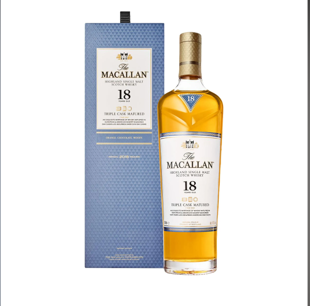 The Macallan Triple Cask Matured 18 Year Old