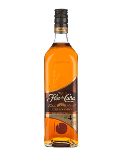 Flor De Cana 4 Year Rum Anejo Oro
