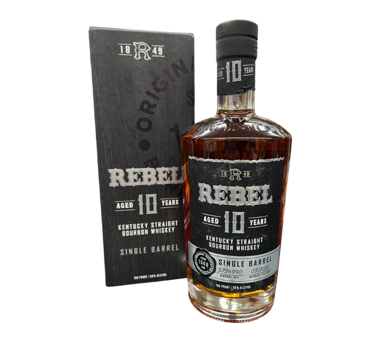 Rebel Yell Single Barrel 10 Year Kentucky Bourbon Whiskey