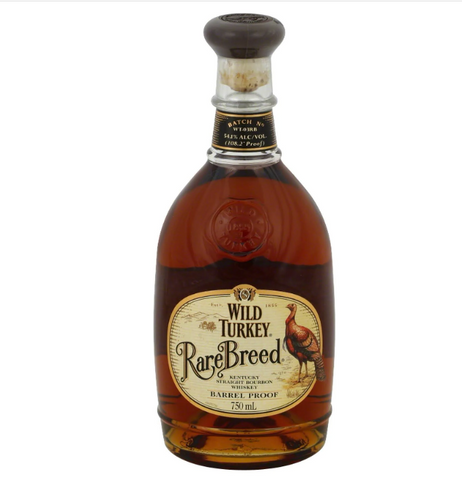 Wild Turkey Rare Breed Barrel Proof Bourbon (Older Style Late 2000's Discontinued Bottling) Batch WT-03RB
