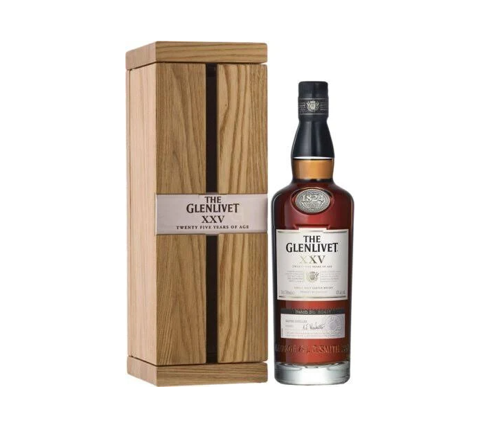 Glenlivet Single Malt Scotch Whisky 25 Year Old