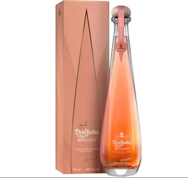 Don Julio 1942 Rosado Pink Reposado Tequila Bottle (2023 Release)