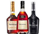 Hennessy V.S., Hennessy Privilege, & Hennessy Black