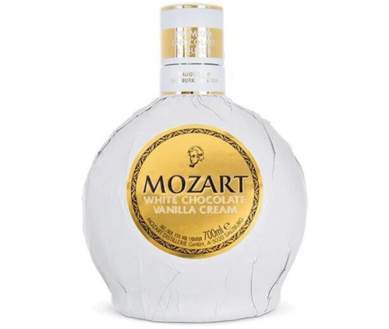 Mozart White Chocolate Vanilla Cream Liqueur 750ml