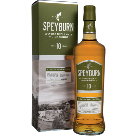 Speyburn Speyside Single Malt Scotch Whiskey Aged 10 Years