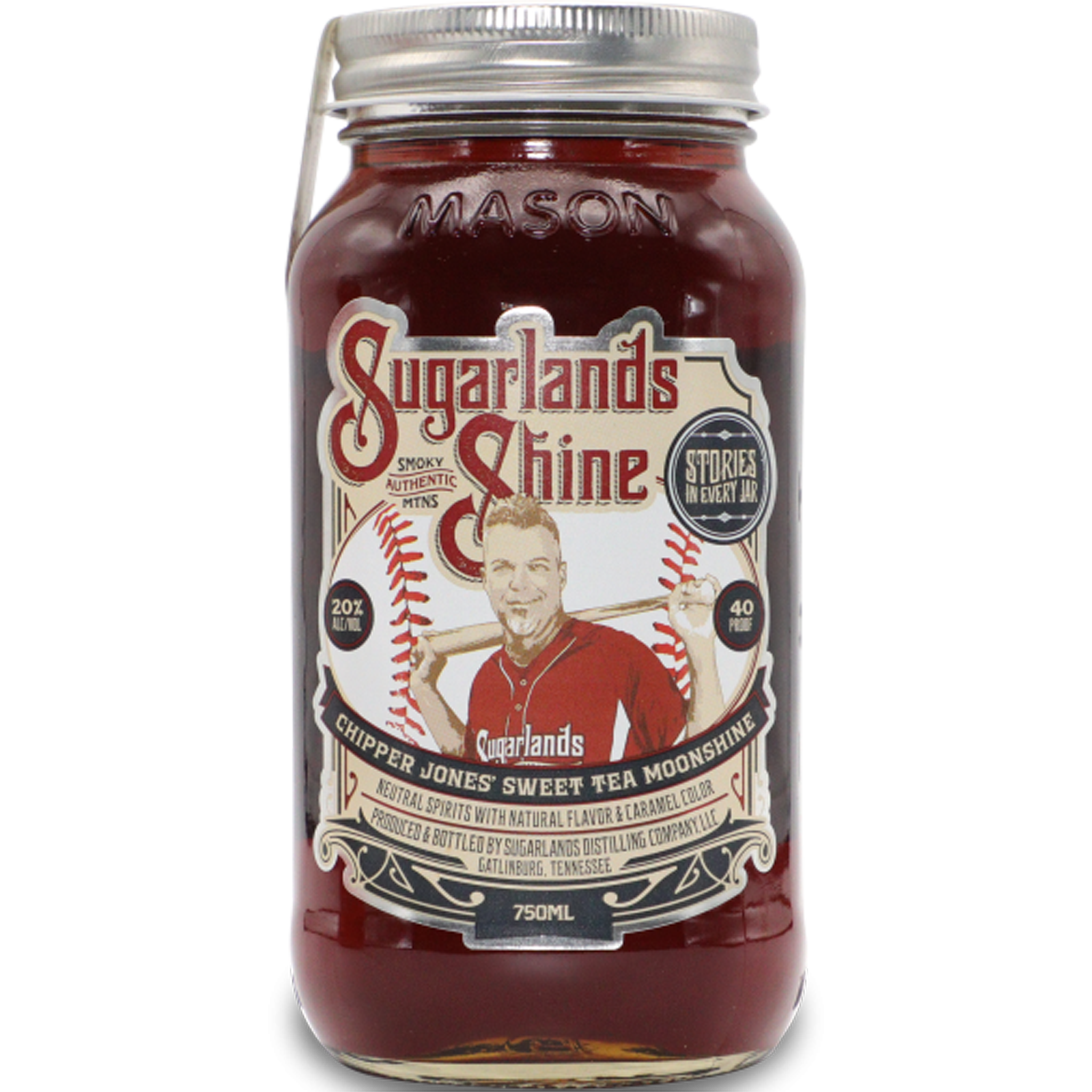 Sugarlands Shine Chipper Jones Sweet Tea Moonshine