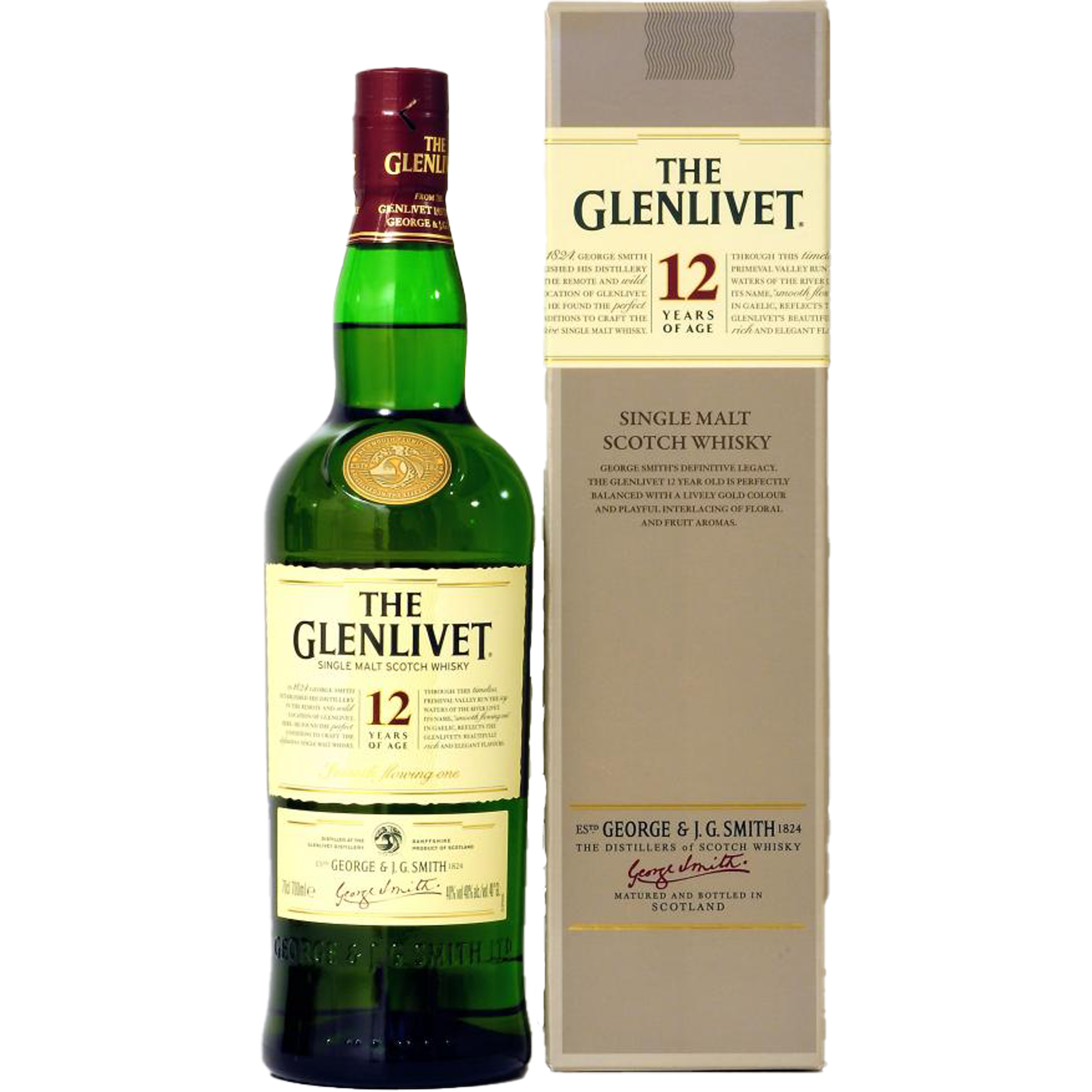 The Glenlivet Single Malt Scotch 12 Year Old