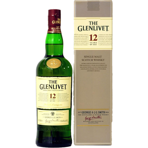 The Glenlivet Single Malt Scotch 12 Year Old