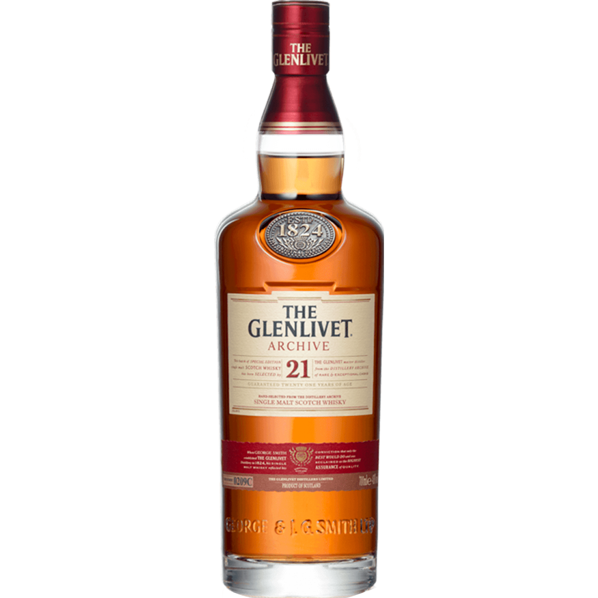 The Glenlivet Archive Single Malt Scotch Whiskey 21 Years Old