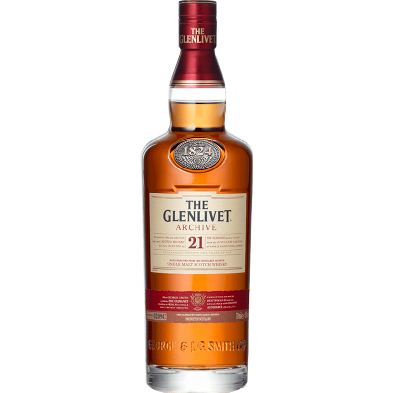 The Glenlivet Archive Single Malt Scotch Whiskey 21 Years Old