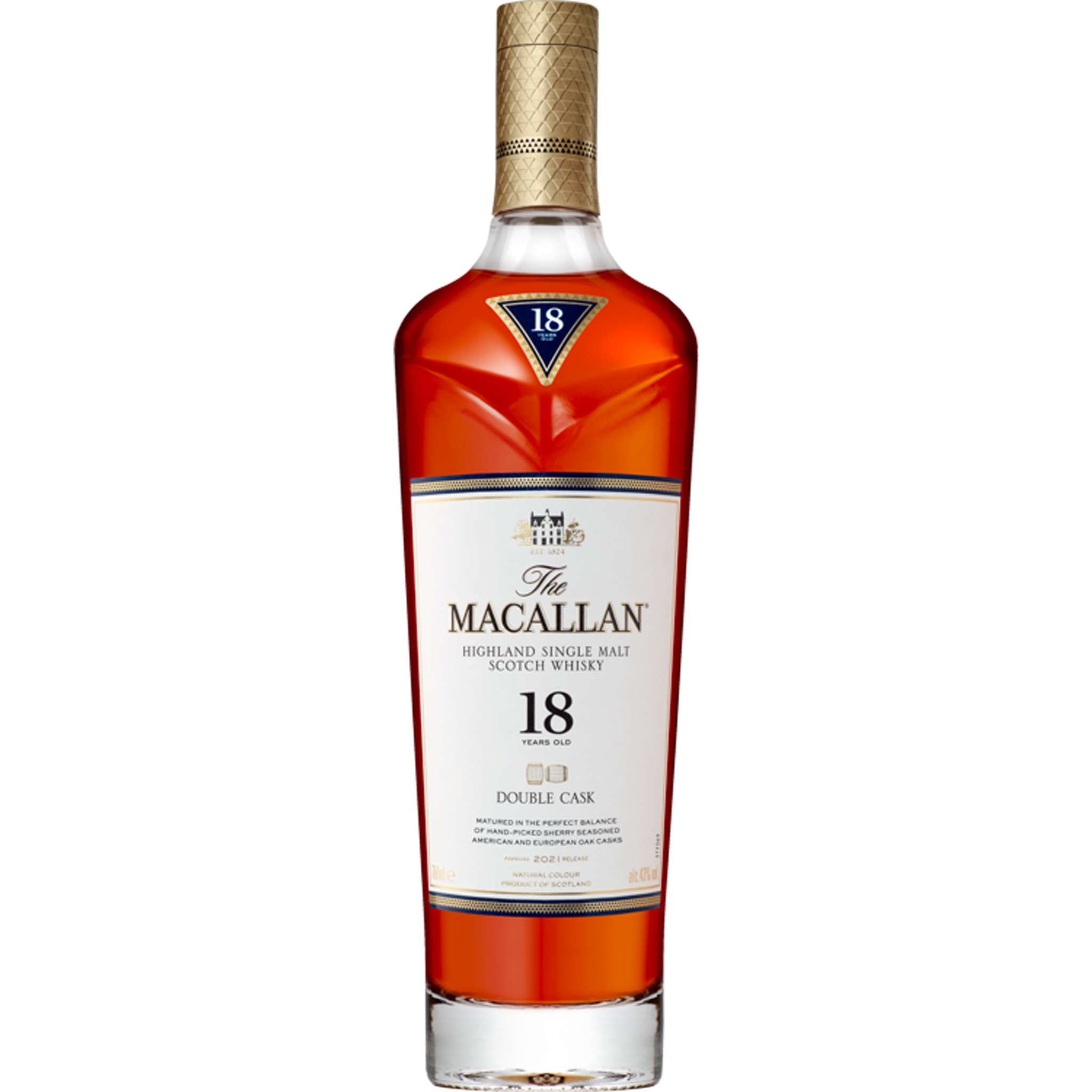 The Macallan 18 Year Old Scotch Double Cask