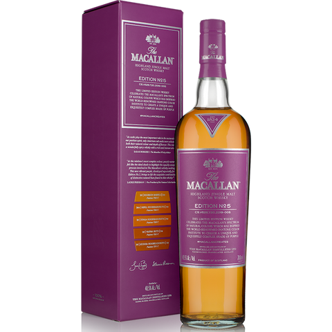 The Macallan Edition No5 Highland Single Malt Scotch Whiskey