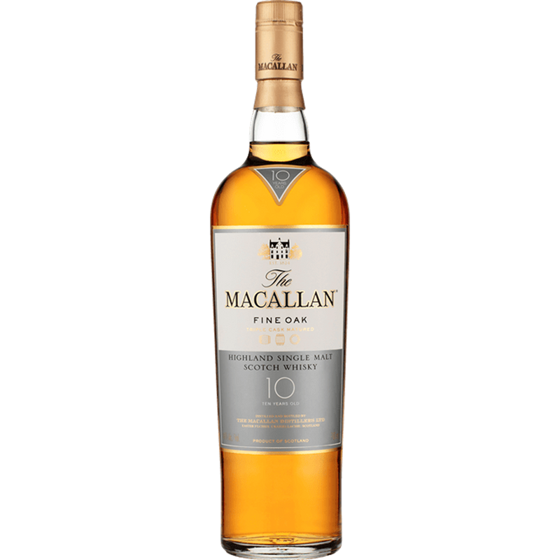 The Macallan Fine Oak Single Malt Scotch Whisky 10 years old