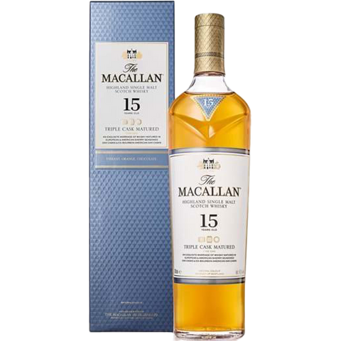 The Macallan Triple Cask Single Malt Scotch Whisky 15 years old