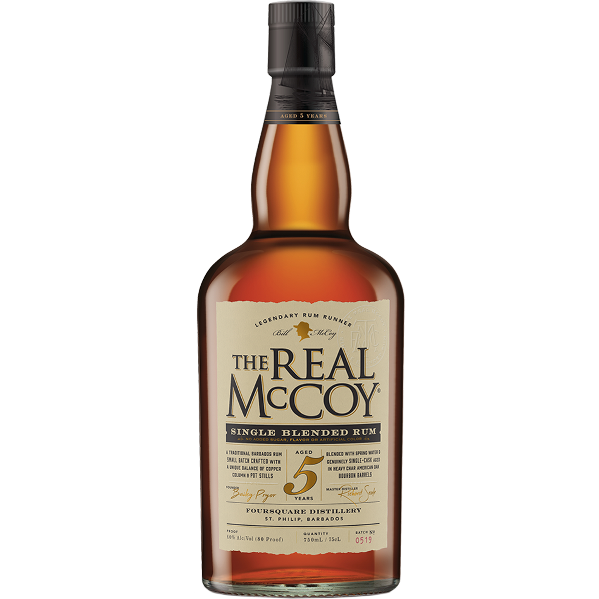 The Real McCoy Rum Aged 5 Years