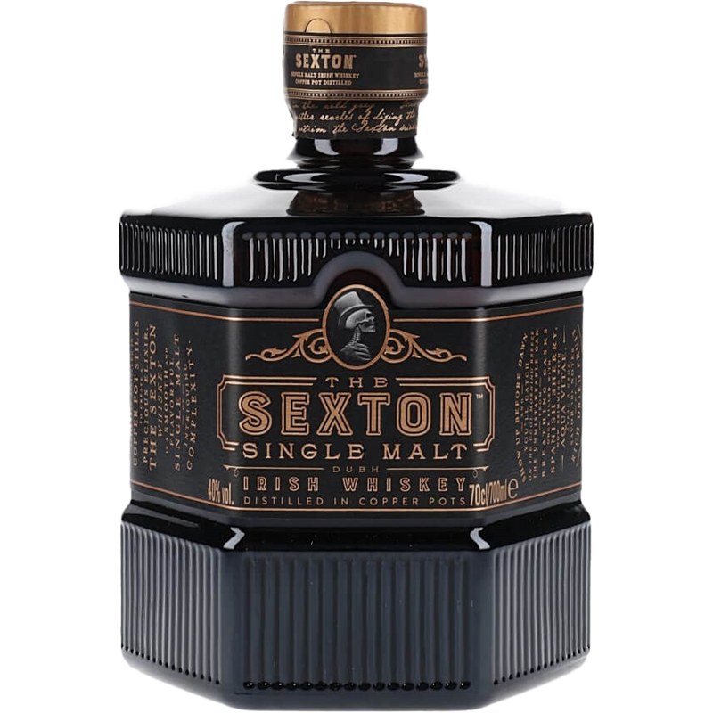 The Sexton Single Malt Dubh Irish Whiskey
