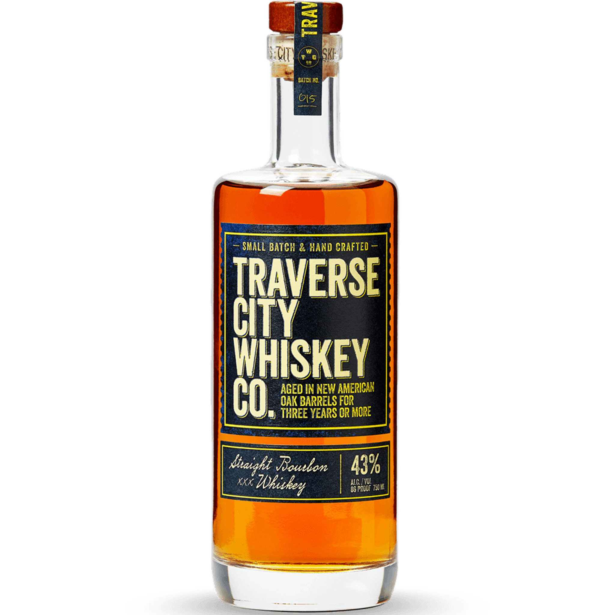 Traverse City Whisky Co. Straight Bourbon XXX Whiskey