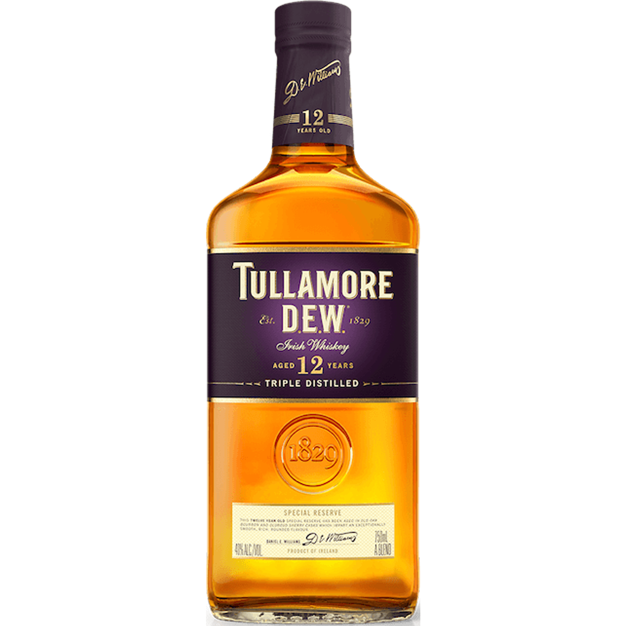 Tullamore Dew Special Reserve Aged 12 Year Irish Whiskey
