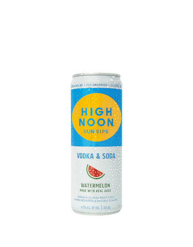 High Noon Beverage Watermelon 4 Pack 355ml