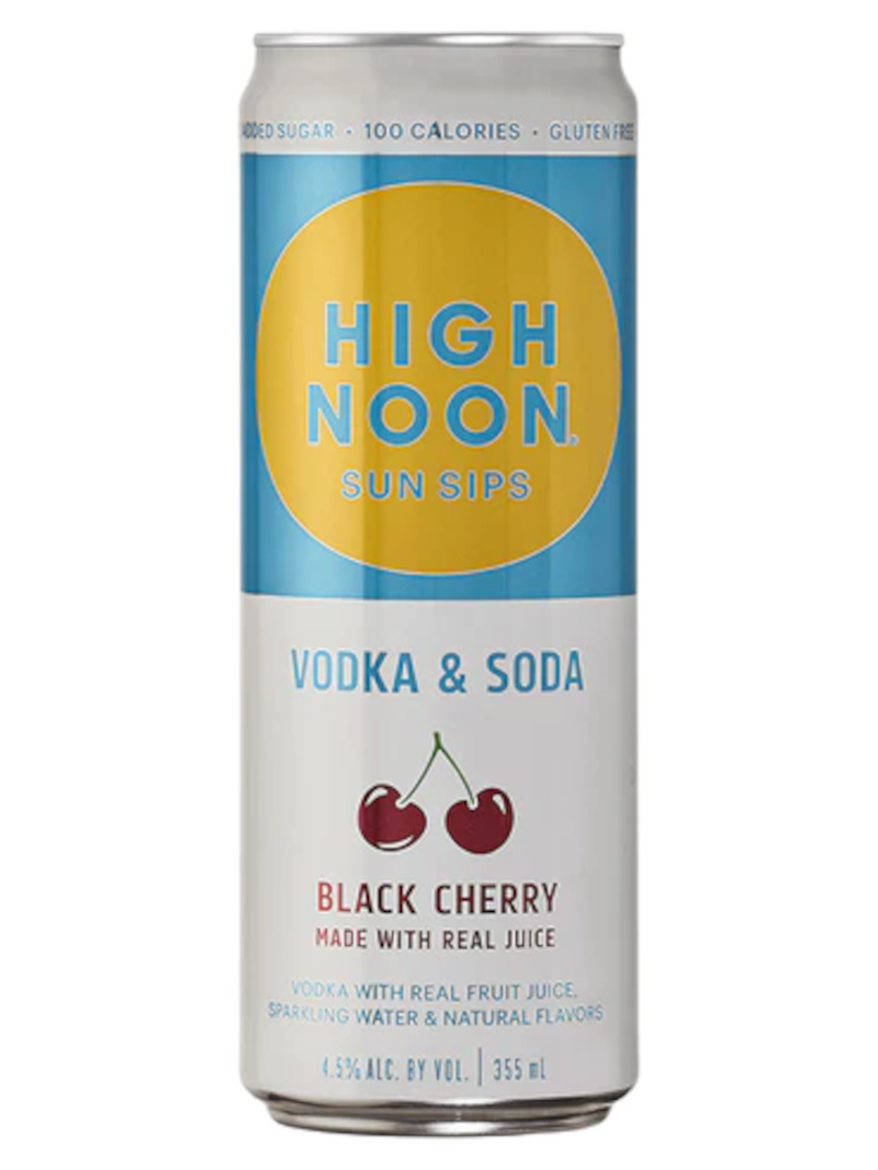 High Noon Beverage Black Cherry 4 Pack 355ml