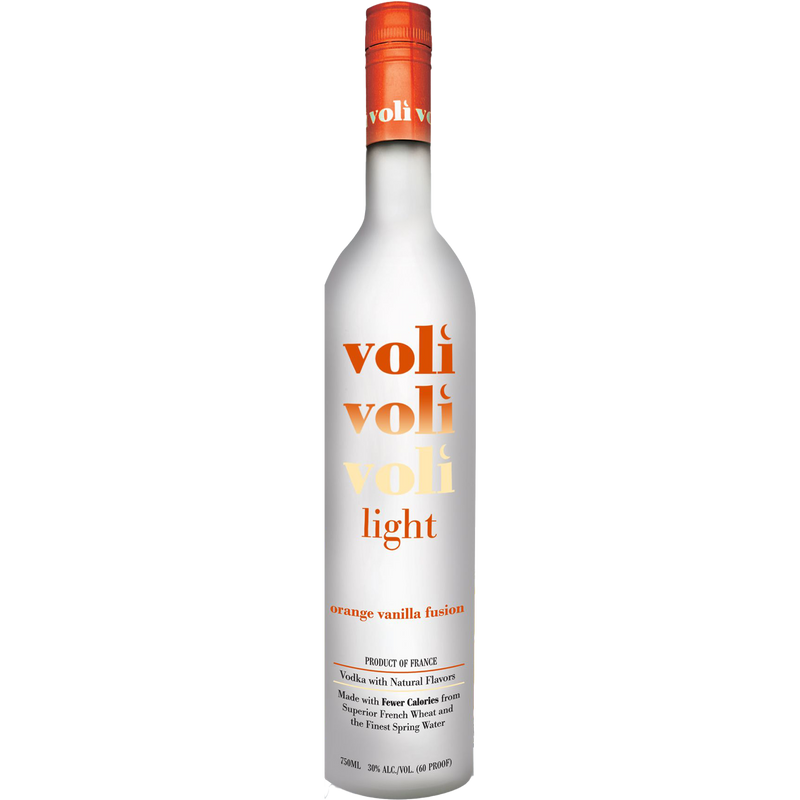 Voli Light Orange Vanilla Fusion Vodka