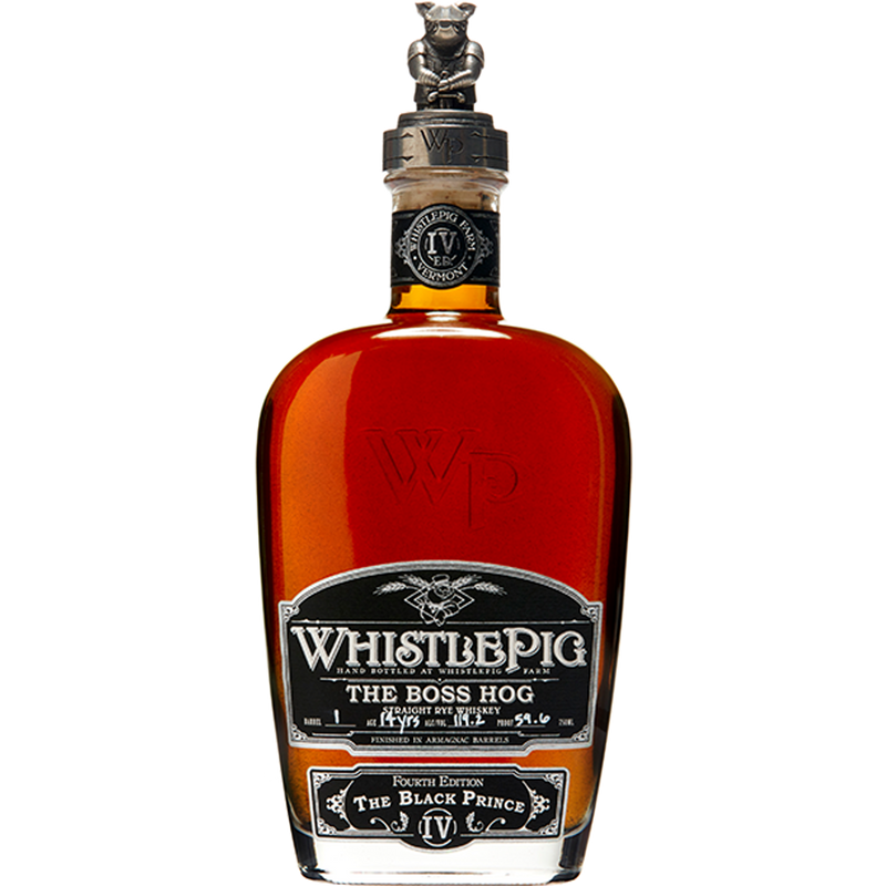 WhistlePig Boss Hog Edition 4 'The Black Prince' (PAYPAL PAYMENTS ONLY)