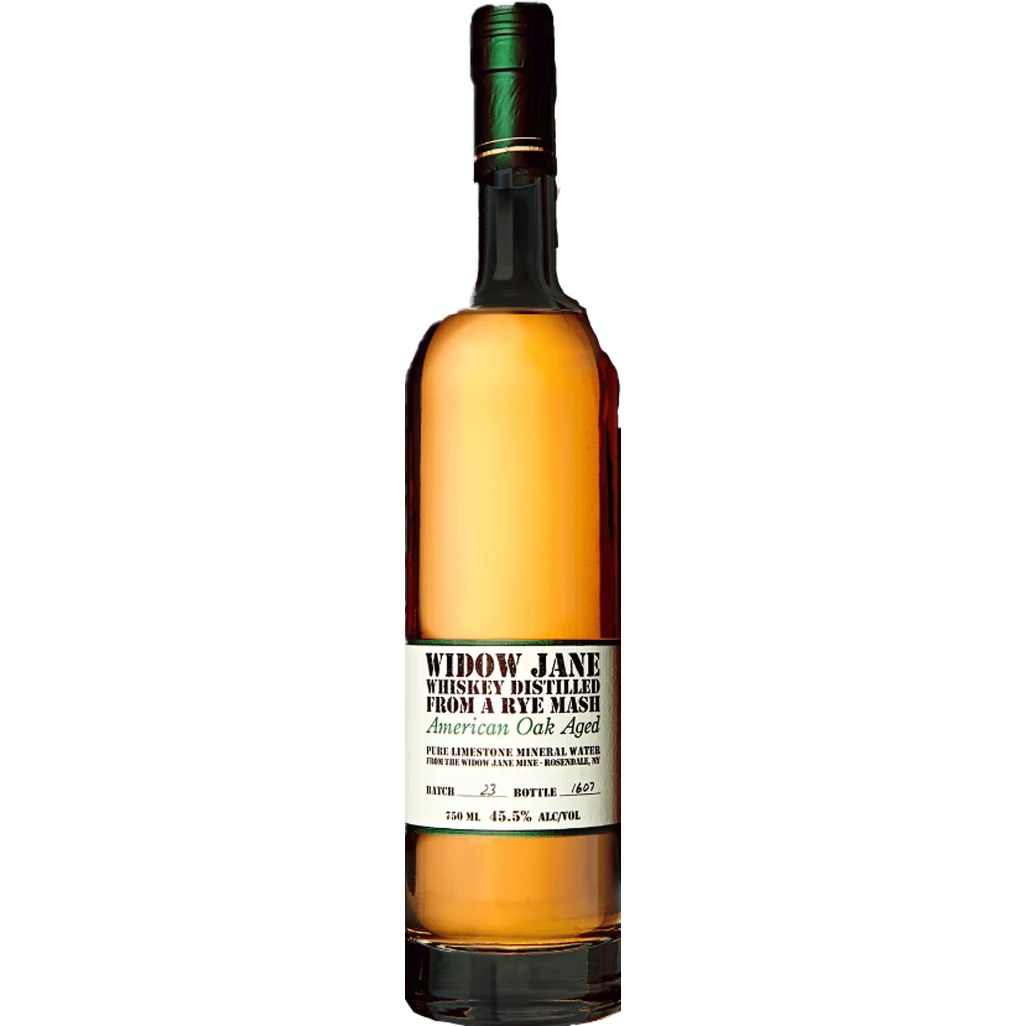 Widow Jane Whiskey Distilled From A Rye Mash