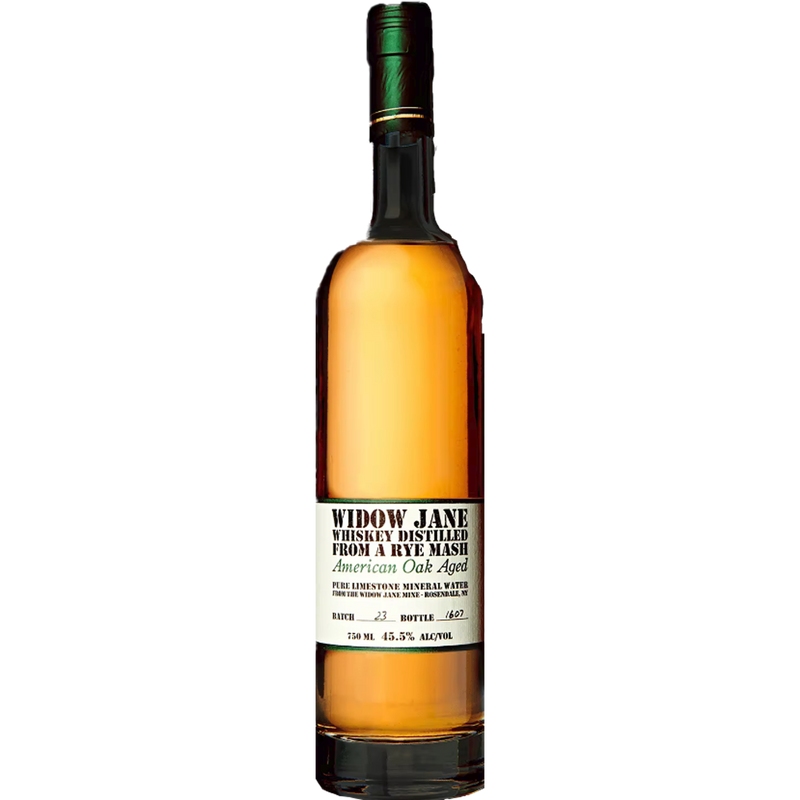 Widow Jane Whiskey Distilled From A Rye Mash