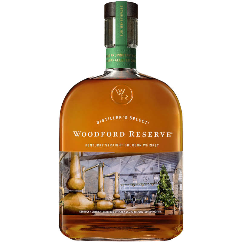 Woodford Reserve Holiday Edition 2021 Bourbon Whiskey 1Liter
