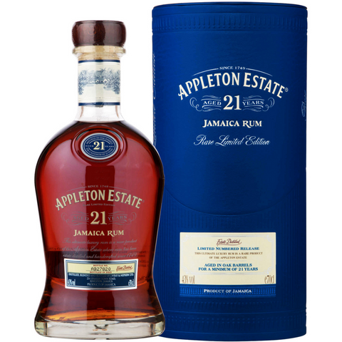 Appleton Estate 21 Year Old Jamaica Rum 750 ML