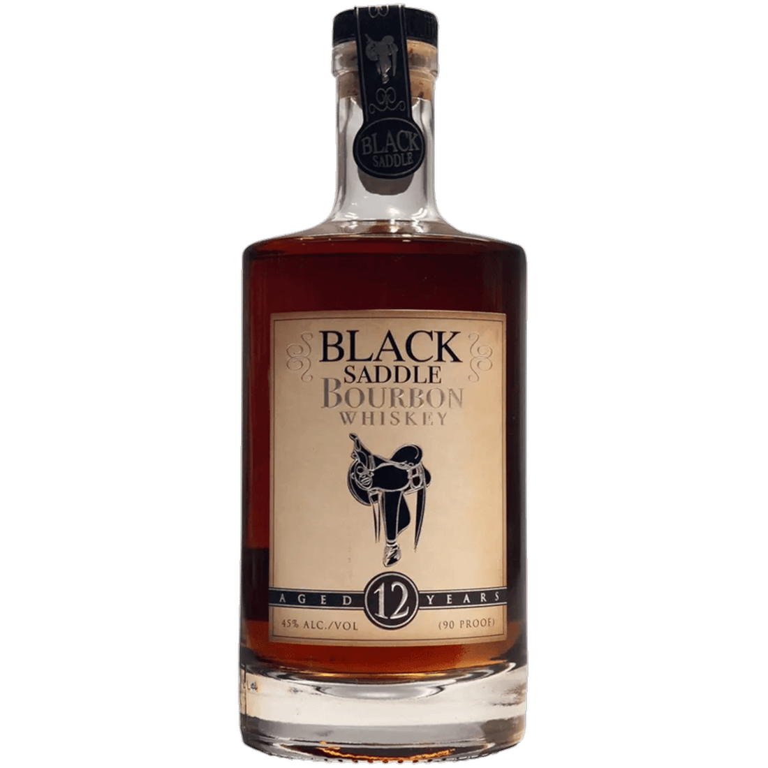 Black Saddle 12 Year Old Straight Bourbon Whiskey - Liquor On Broadway