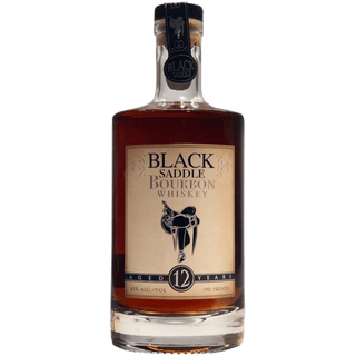 Black Saddle 12 Year Old Straight Bourbon Whiskey - Liquor On Broadway