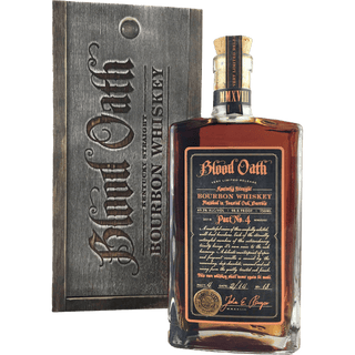 Blood Oath Bourbon Pact No. 4 2018 - Liquor On Broadway