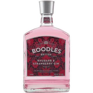 Boodles Rhubarb Strawberry Gin 750 ML - Liquor On Broadway