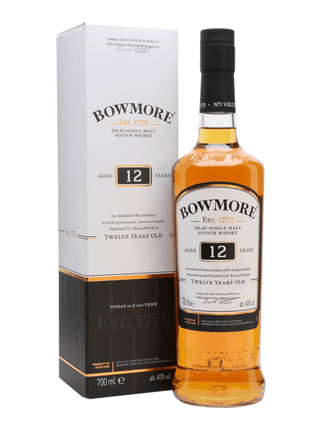 Bowmore 12 Years Whiskey - Liquor On Broadway