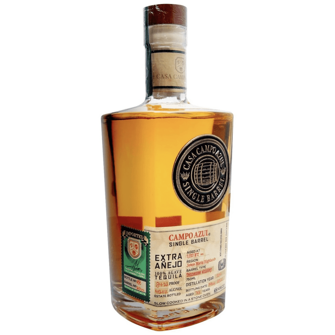 Campo Azul 2014 Cognac Cask Extra Anejo - Liquor On Broadway