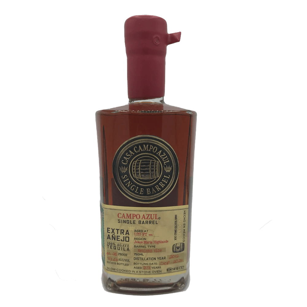 Campo Azul Mexican Wine Cask Single Barrel Extra Anejo - Liquor On Broadway