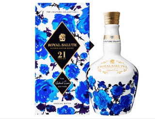 Chivas Royal Salute 21 Year White Richard Quinn Edition Scotch Whiskey - Liquor On Broadway