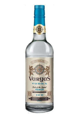 Vargas Premium Vodka Taste Of The Legend