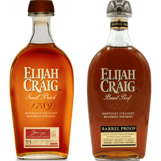 Elijah Craig Barrel proof A121 + Elijah Craig Small Batch Bundle ( Combo ) - Liquor On Broadway