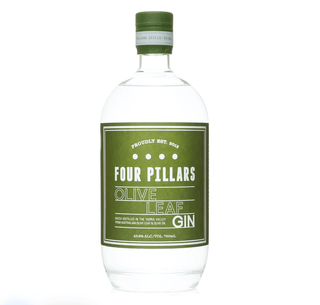 Four Pillars Olive Leaf Gin – Premium Botanical Craft Gin - Liquor On Broadway