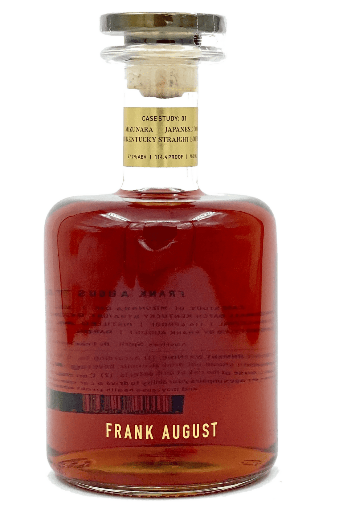 Frank August "Case Study: Mizunara Cask" Bourbon Whiskey Batch 1 - Liquor On Broadway