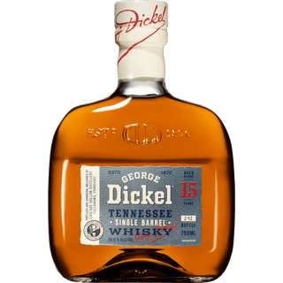 George Dickel 15 Year Old Single Barrel Bourbon Whiskey - Liquor On Broadway