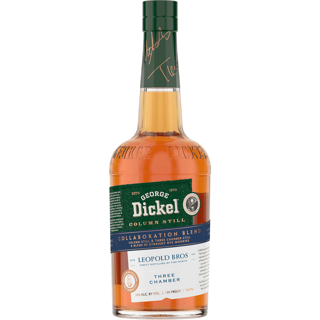 George Dickel x Leopold Bros Collaboration Blend Rye - Liquor On Broadway