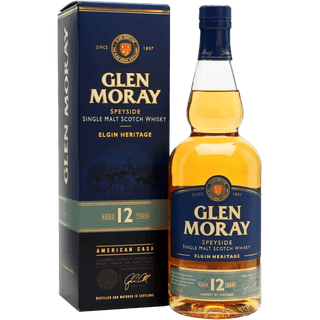 Glen Moray Speyside Single Malt Scotch Whisky Aged 12 Years - Liquor On Broadway