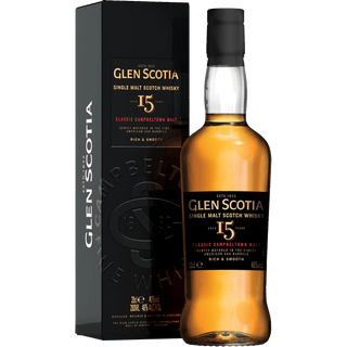 Glen Scotia Campbeltown Single Malt Scotch Whisky 15 year old - Liquor On Broadway