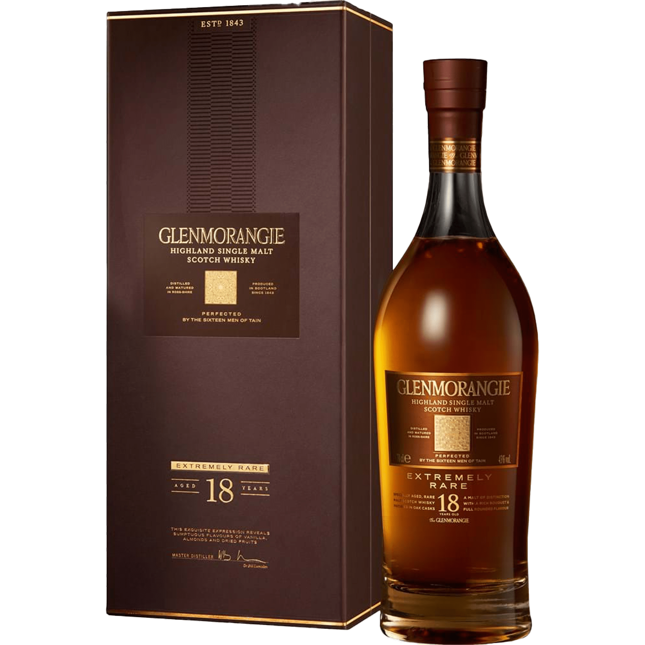 Glenmorangie Extremely Rare 18 Year Scotch Whisky Glenmorangie Extremely Rare 18 Year Scotch Whisky
